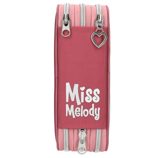 Depesche Miss Melody 3-fach Federmäppchen LED
