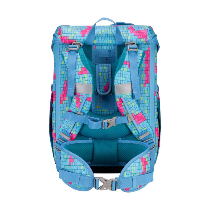 DerDieDas ErgoFlex EASY Happy Pixel Schulranzen-Set 5tlg.