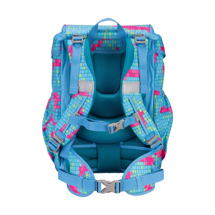DerDieDas ErgoFlex SUPERLIGHT Happy Pixel Schulranzen-Set 5tlg.
