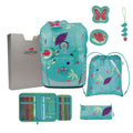 DerDieDas ErgoFlex Tiny Schulranzen-Set Butterfly Garden 5tlg.