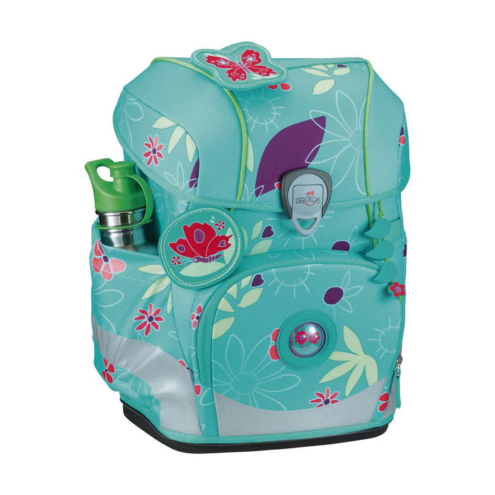 DerDieDas ErgoFlex Tiny Schulranzen-Set Butterfly Garden 5tlg.