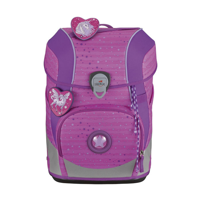 DerDieDas ErgoFlex Tiny Schulranzen-Set Purple Unicorn 5tlg.