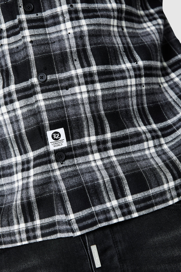 Diamante Overshirt - Black