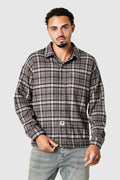 Diamante Overshirt - Deep Brown