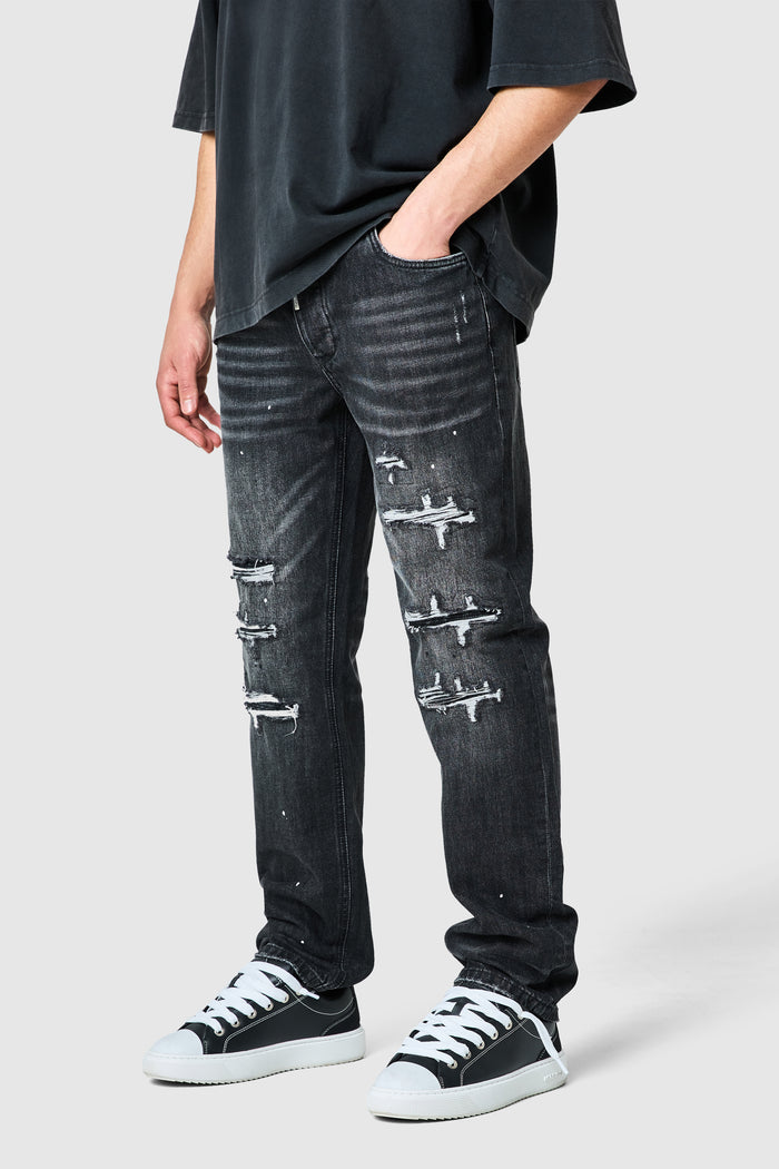 Dillon Relaxed Jean - Washed Black