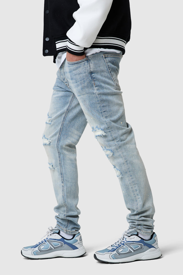 Dillon Slim Jean - Antique Blue