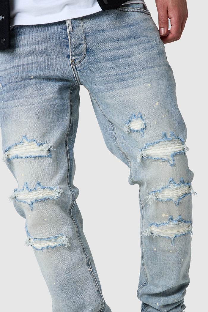 Dillon Slim Jean - Antique Blue