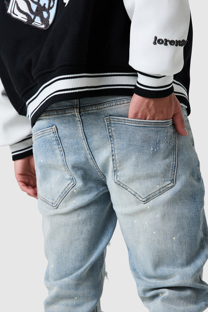 Dillon Slim Jean - Antique Blue