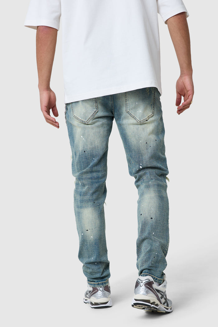 Dillon Slim Jean - Faded Indigo
