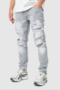 Dillon Slim Jean - Grey