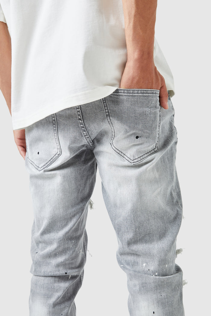 Dillon Slim Jean - Grey