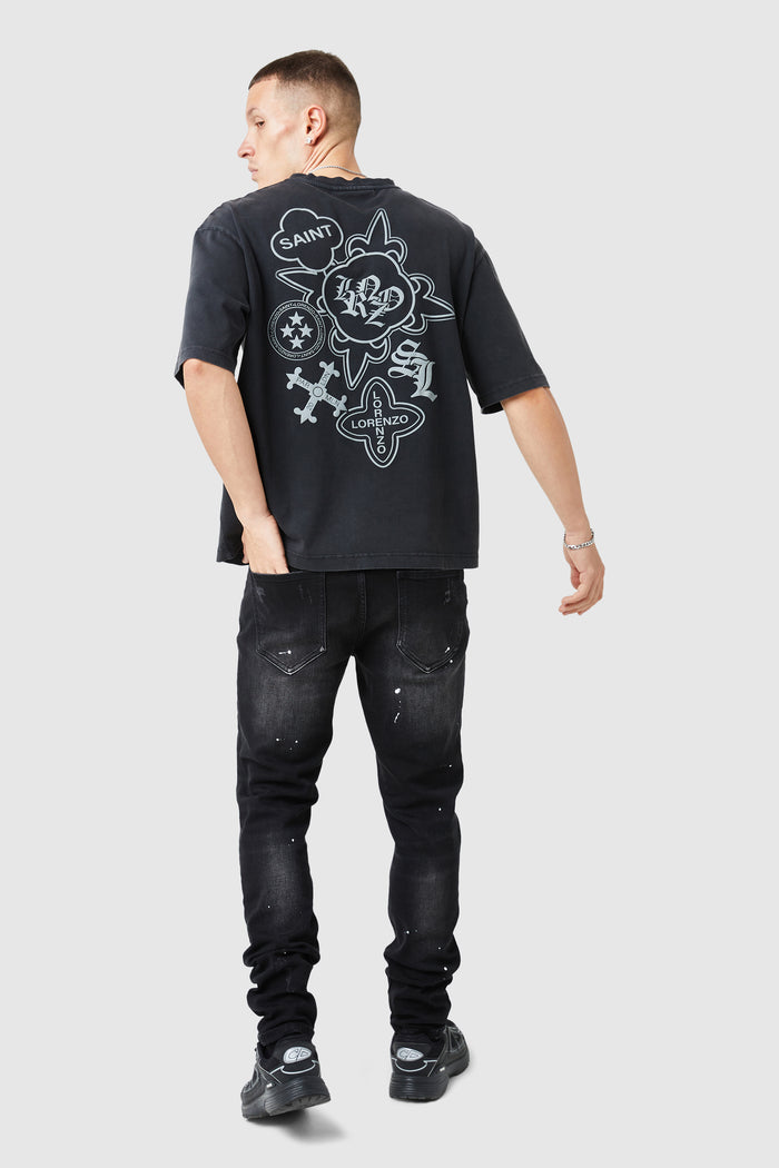Dillon Slim Jean - Jet Black
