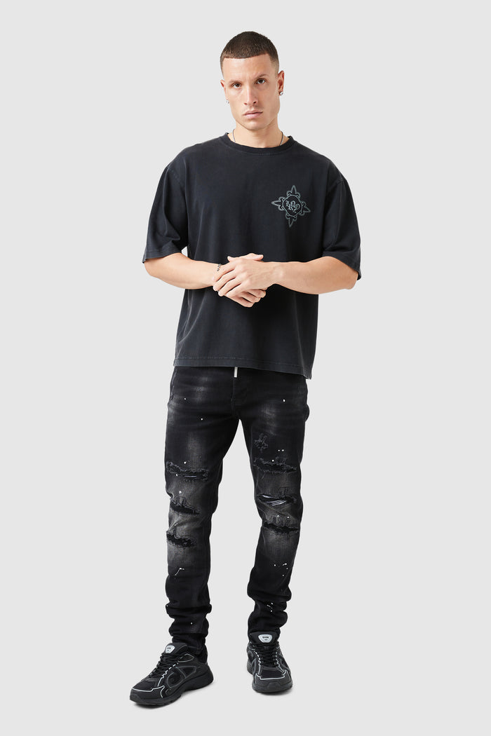 Dillon Slim Jean - Jet Black