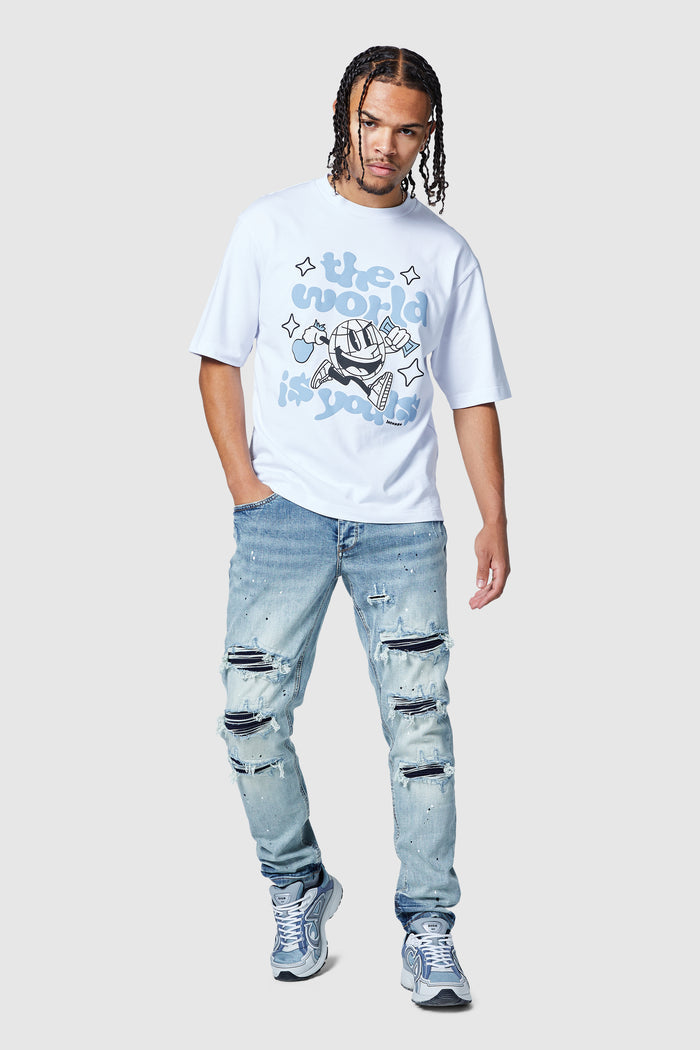 Dillon Slim Jean - Light Blue