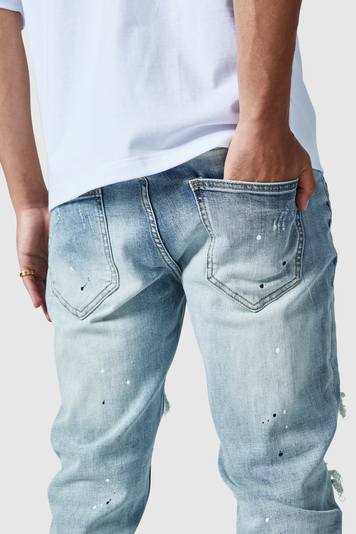 Dillon Slim Jean - Light Blue