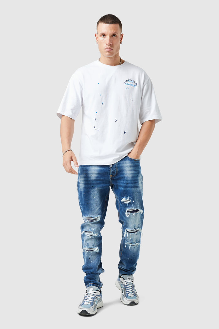 Dillon Slim Jean - Mid Blue