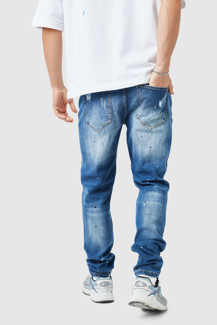 Dillon Slim Jean - Mid Blue