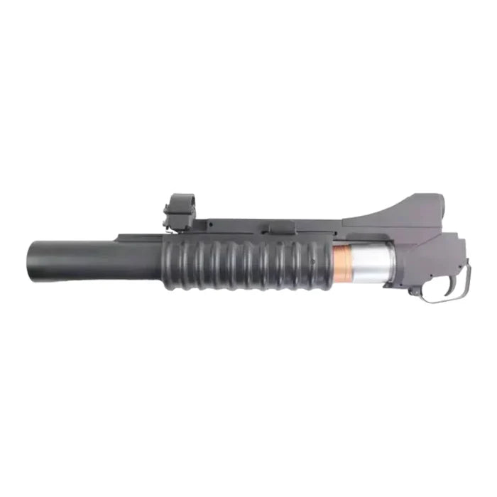 Double Bell M-55L M203 Long Metal Grenade Launcher Gas Powered Gel Blaster