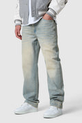 Dream Acdmy Relaxed Jean - Sand Blue