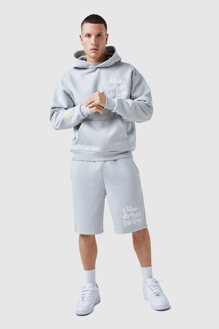 Dream Is Free 2.0 Hood - Mist Grey
