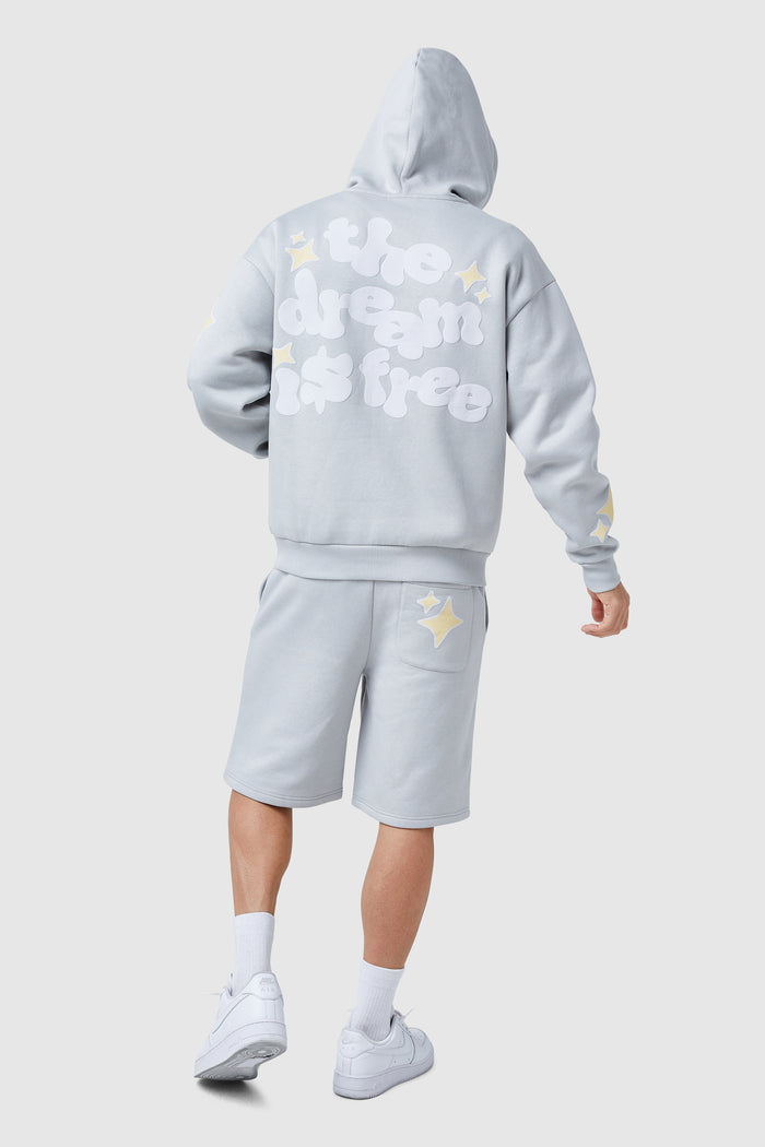 Dream Is Free 2.0 Hood - Mist Grey