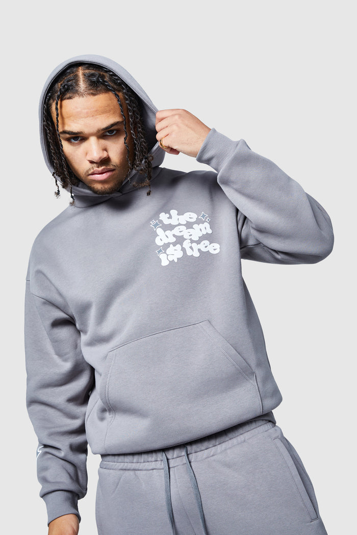 Dream Is Free 2.0 Hood - Steel