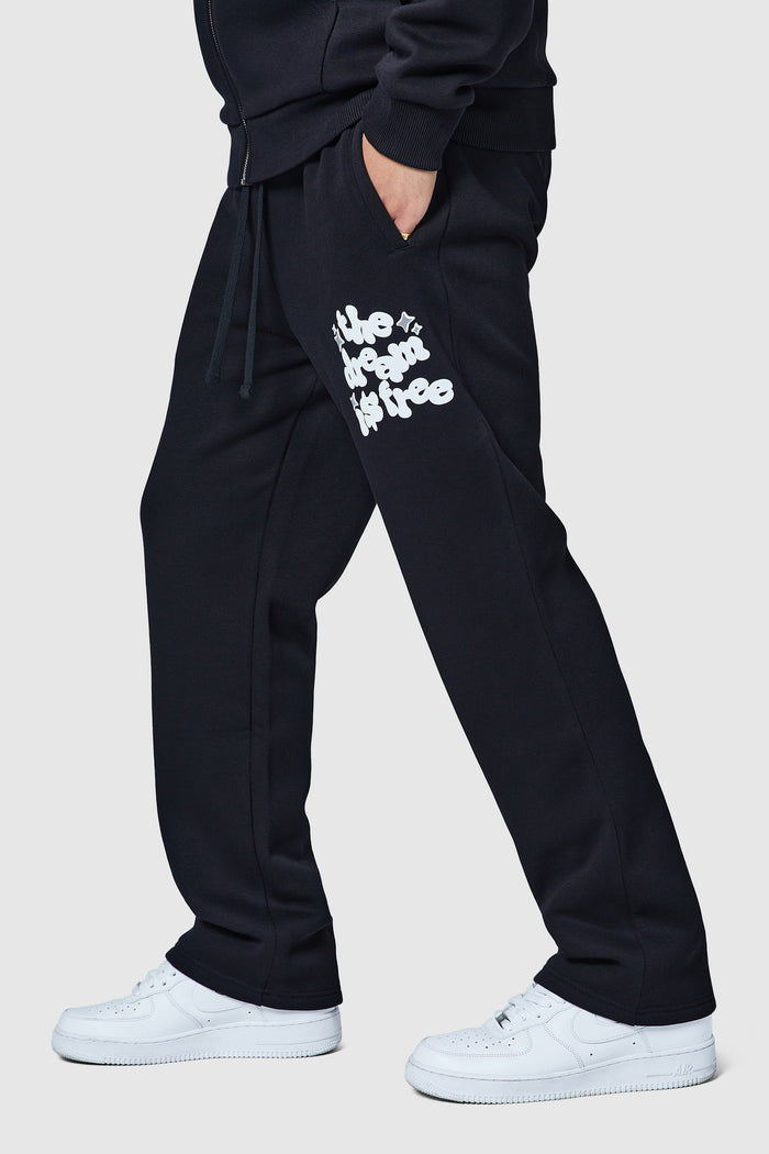 Dream Is Free 2.0 Jogger - Black/White