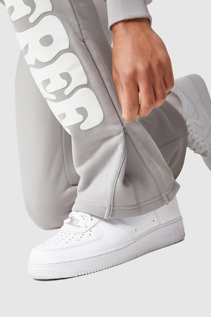 Dream Is Free Flared Jogger - Grey