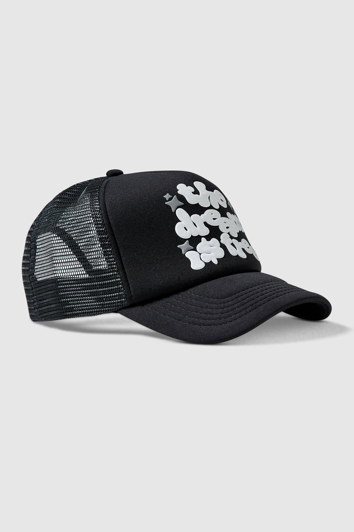 Dream Is Free Trucker Cap - Black