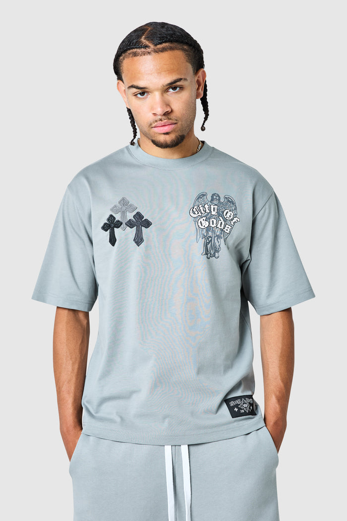Empire Tee - Moon Grey