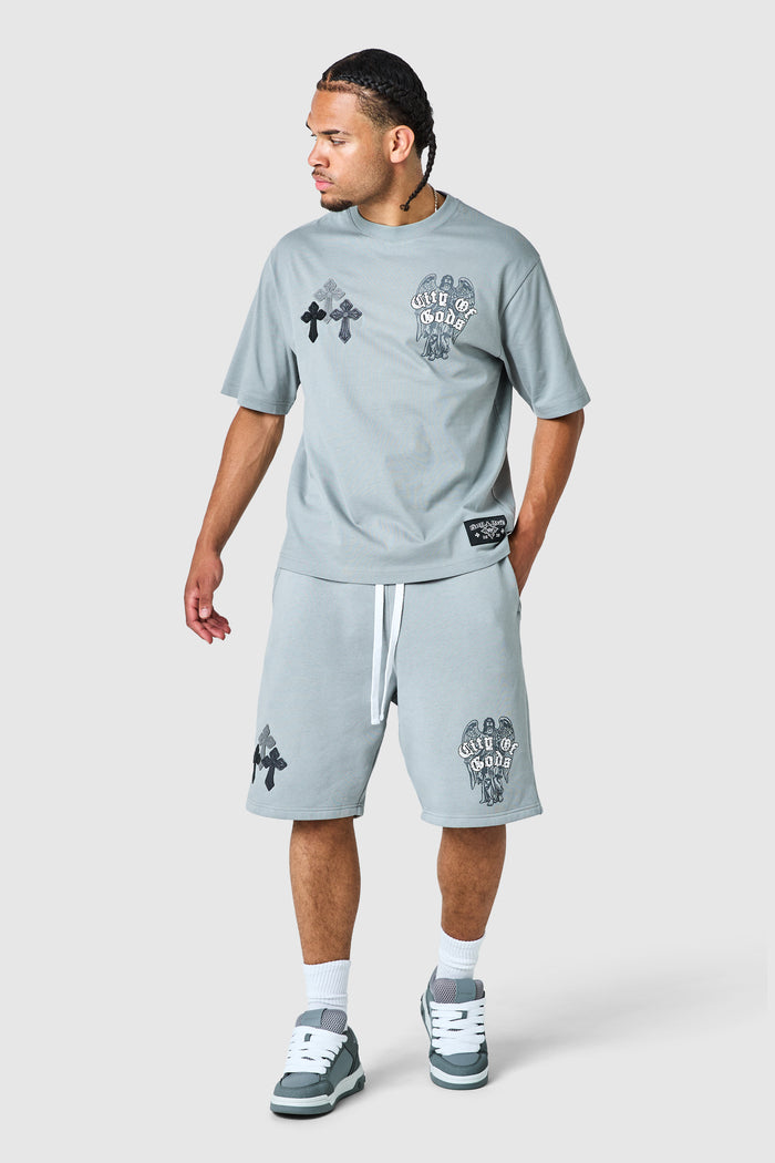Empire Tee - Moon Grey