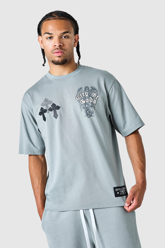 Empire Tee - Moon Grey