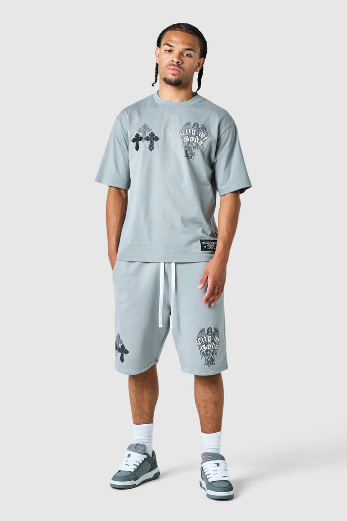 Empire Tee - Moon Grey