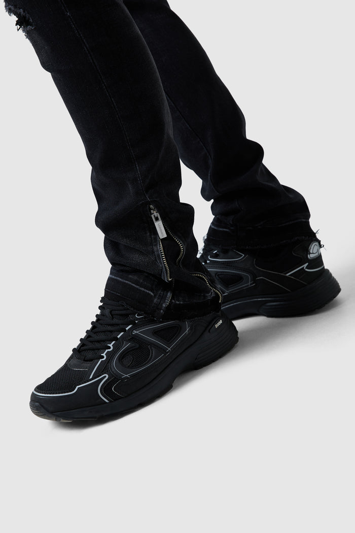 Enzo Slim Jean - Jet Black