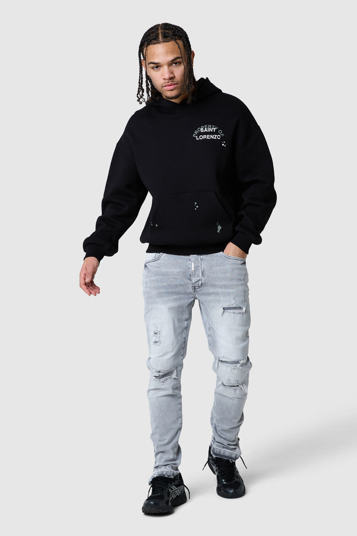 Enzo Slim Jean - Light Grey