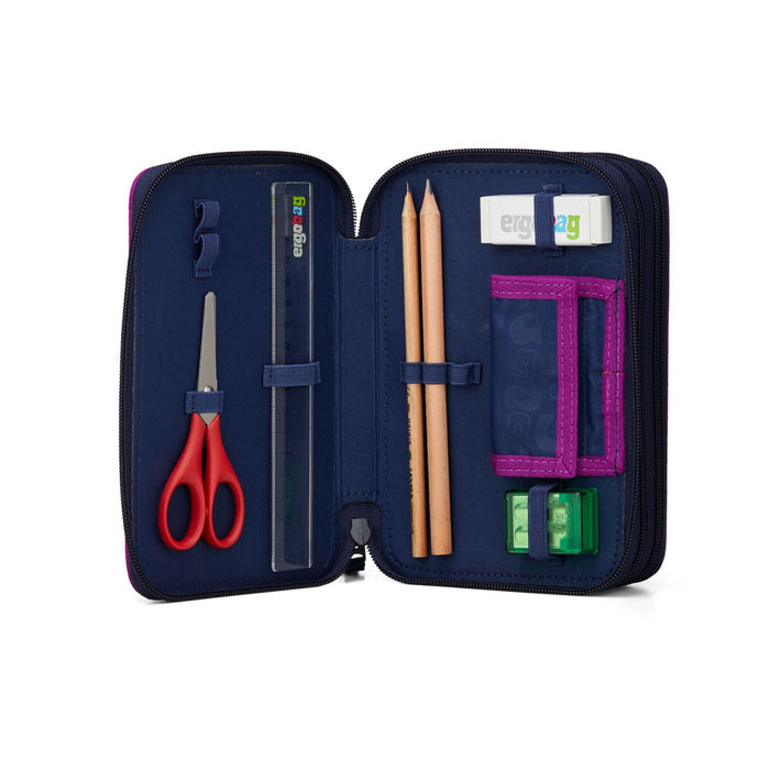 Ergobag 3-fach Maxi Federmäppchen Bärlaxy