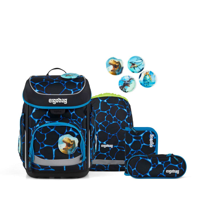 Ergobag Cubo Bärassic Garden Schulranzenset 5tlg.
