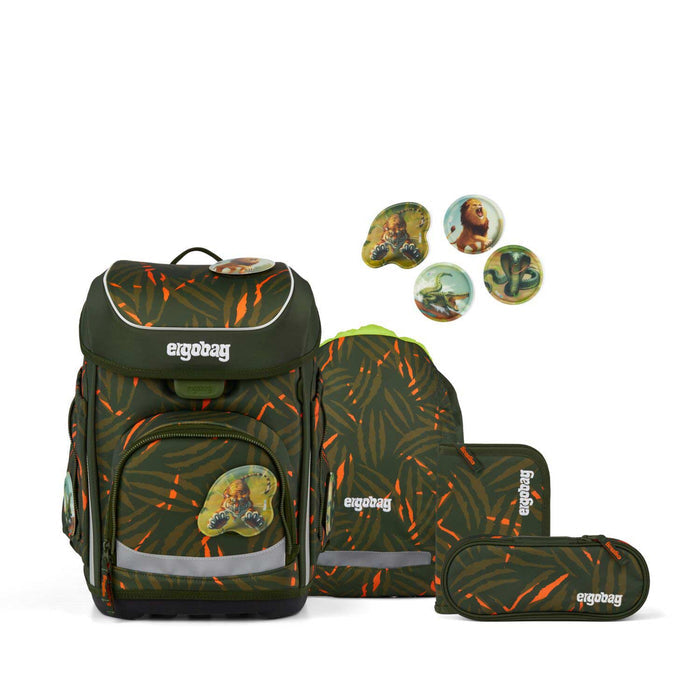 Ergobag Cubo ExBärdition Schulranzenset 5tlg.