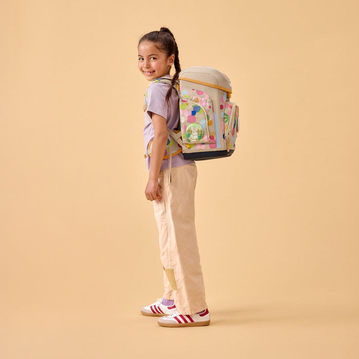 Ergobag Cubo Flower PowBär Schulranzenset 5tlg.