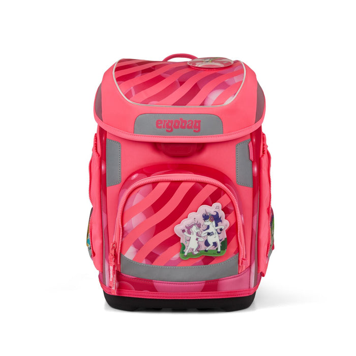 Ergobag Cubo KuntBärbuntes Einhorn NEO Schulranzenset 5tlg.