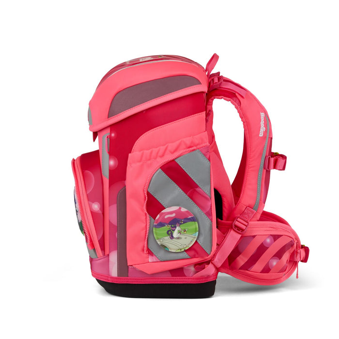 Ergobag Cubo KuntBärbuntes Einhorn NEO Schulranzenset 5tlg.
