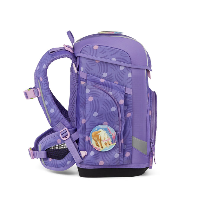 Ergobag Cubo Light Schulranzenset 5tlg. PonyBäradies