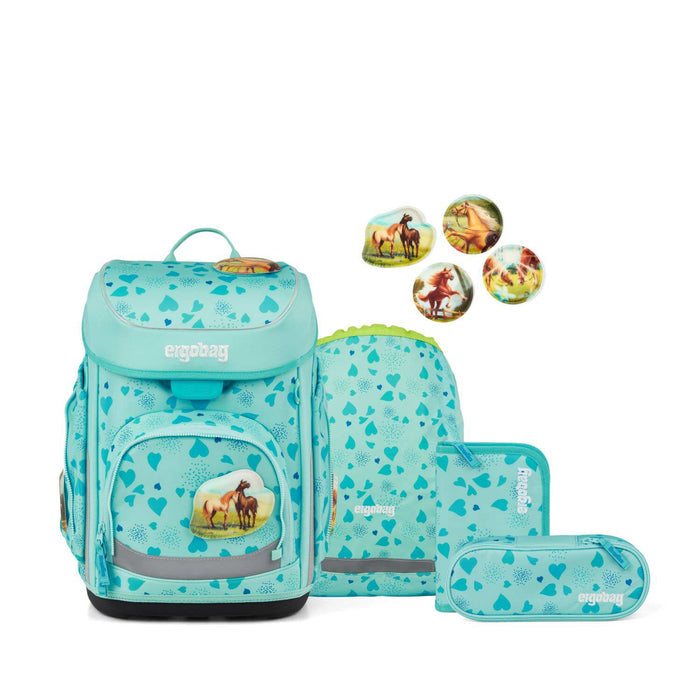 Ergobag Cubo ReitBärtraum Schulranzenset 5tlg.