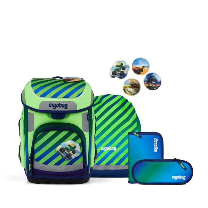Ergobag Cubo TruckBär Schulranzenset 5tlg.