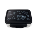 Ergobag Edelstahl Brotdose schwarz (Astronaut)