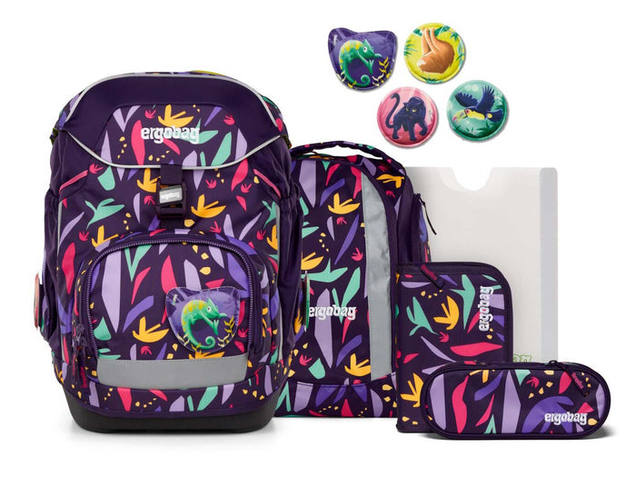 Ergobag Pack Schulrucksack Set 6-teilig AmBärzonas