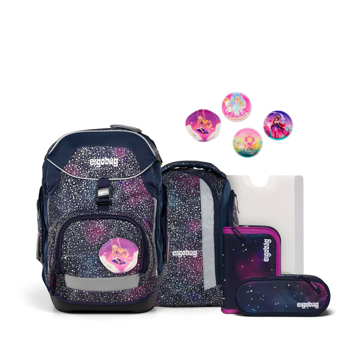 Ergobag Pack Schulrucksack Set 6-teilig Bärlaxy