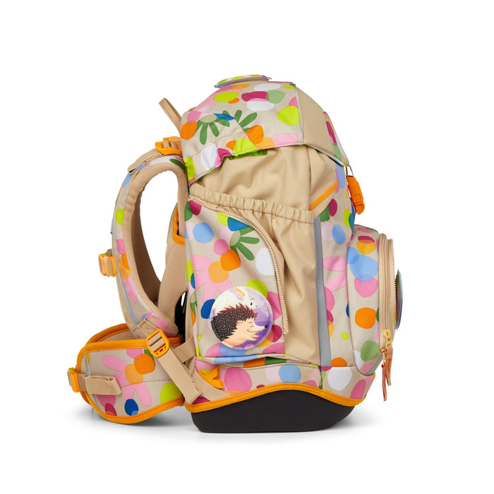 Ergobag Pack Schulrucksack Set 6-teilig Flower PowBär