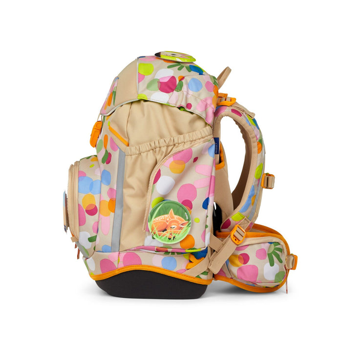 Ergobag Pack Schulrucksack Set 6-teilig Flower PowBär