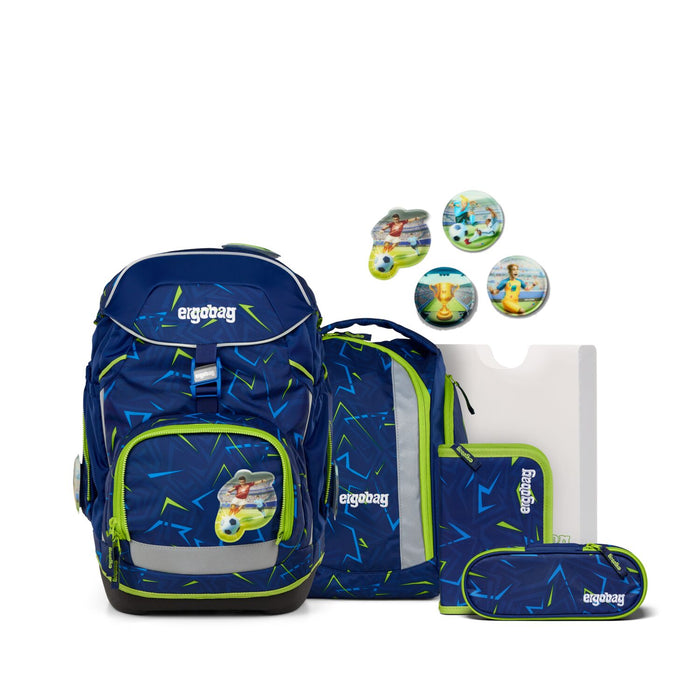 Ergobag Pack Schulrucksack Set 6-teilig SpitzenreitBär